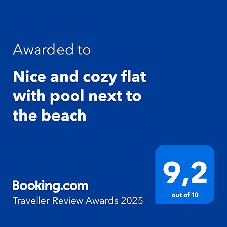 Nice And Cozy Flat With Pool Next To The Beach El Albir Kültér fotó